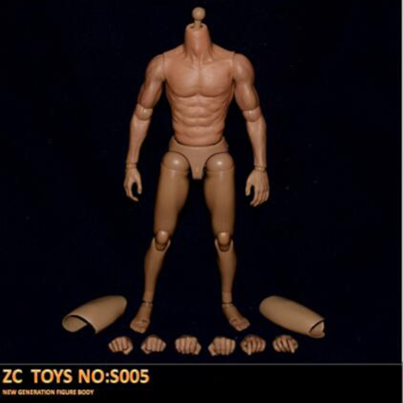 ZCToys 005 12" Muscular Figure Body fit For 1/6 Scale Hot Toys Head