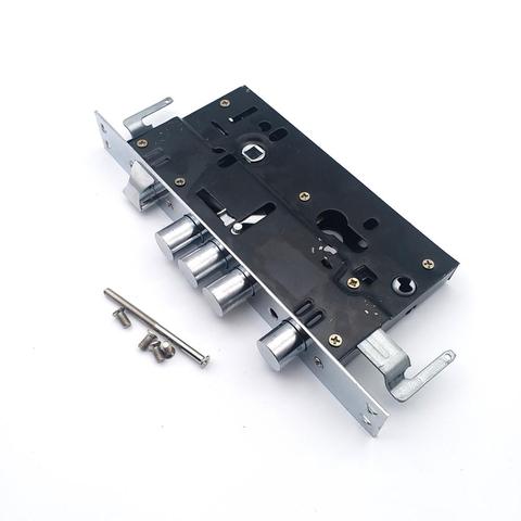 Universal Security Mortise Entry Door Lock Body  Hardware Anti-theft Gate Lock Fitting Size 30 Round Latch ► Photo 1/5