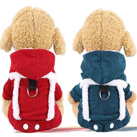 Pet Dog Coats Pullover Winter Warm Clothes For Small Dogs Chihuahua Shih Tzu Pug Outfits Puppy Coat Jacket Dogs Pet Cat Clothing ► Photo 1/6