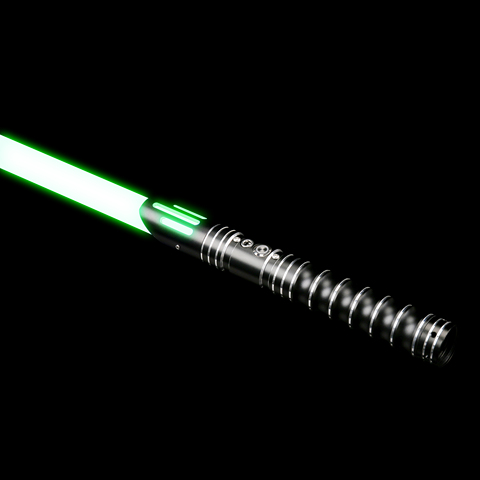 CIELTAN Dueling RGB Lightsaber Cosplay Infinite Color Changing with 6 Soundfonts Force Blaster Flash on Clash Light Saber Toys ► Photo 1/6