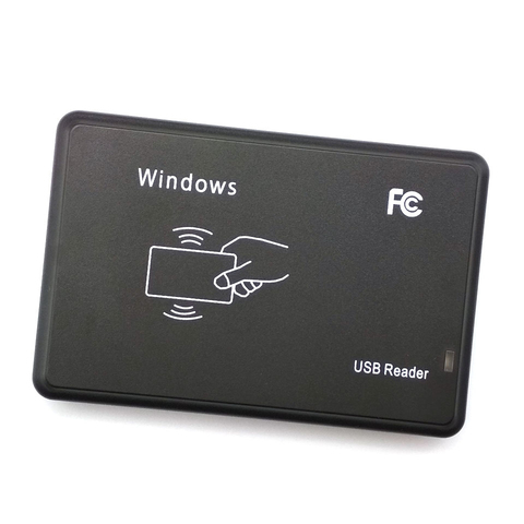 125Khz RFID Reader EM4100 USB Proximity Sensor Smart Card Reader No Drive Issuing Device EM ID USB For Access Control ► Photo 1/4