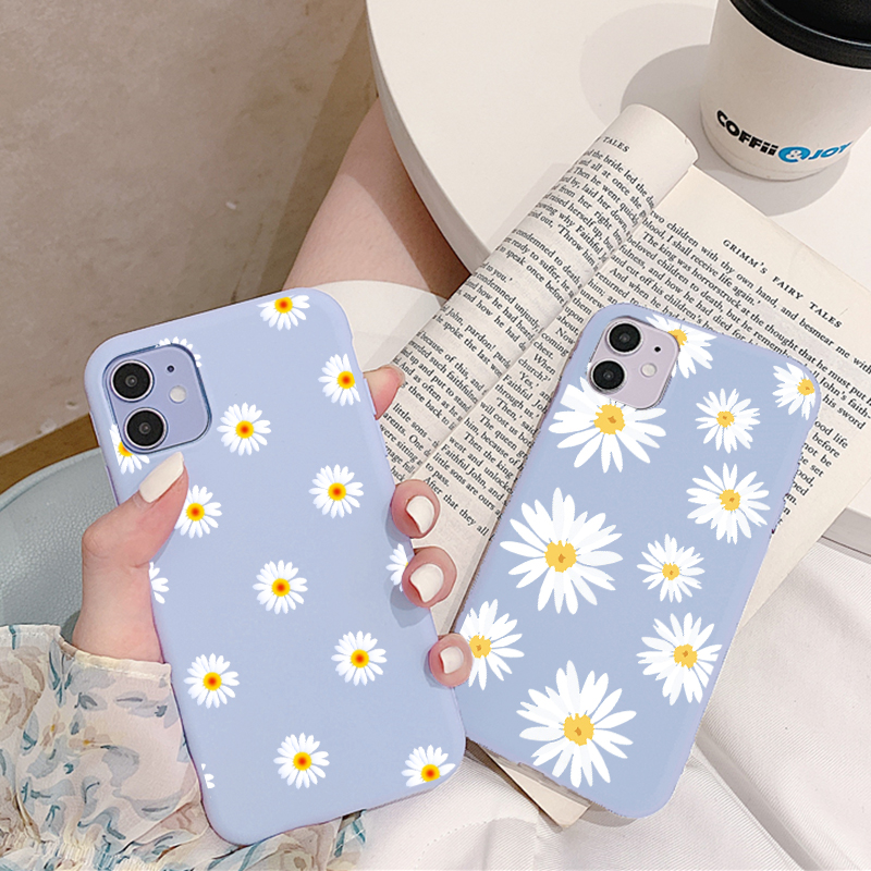 Price History Review On Flower Daisy Case For Xiaomi Mi 10t Redmi Note 10 Lite 8 T 8t 9s 9 S 9a 9c 7 5 6 K20 Poco X3 F2 Pro