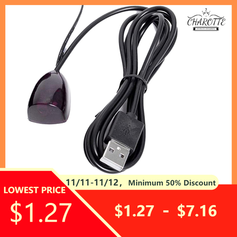Practical Usb Adapter Infrared Ir Remote Extender Repeater Receiver Transmitter Applies To All Remote Control Devices ► Photo 1/6