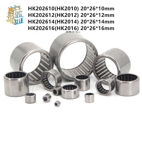 2/5pcs bearing HK2010 HK2012 HK2014 HK2016 Needle Roller Bearing 20*26*10 20*26*12 20*26*14 20*26*16mm ► Photo 1/2