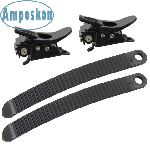 1 Sets Snowboard 2 Buckles with 2 Straps for Ankle Snowboard Bindiing Strap-In System ► Photo 1/1