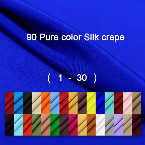 100 Mulberry Silk Crepe Fabric For