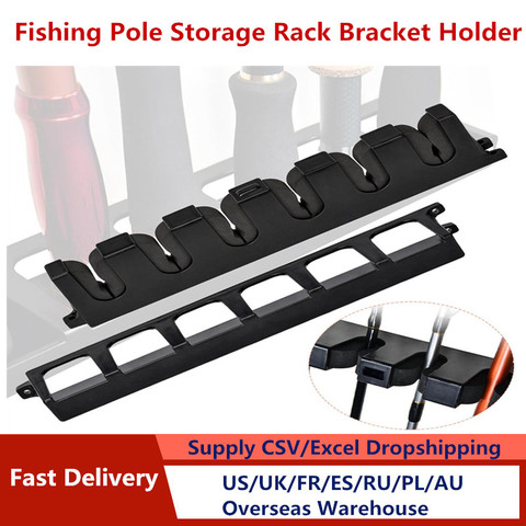 Fishing Rod Display Stand Fishing Pole Storage Rack Bracket Holder  Wall-mounted Fishing Rod Rack Fishing Gear Accessories - Price history &  Review, AliExpress Seller - Calla Outdoorsports Store