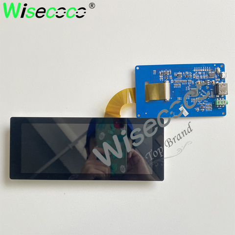 7 inch IPS 1280x480  touch LCD screen with HDMI micro USB driver board for automotive display raspberry pi display ► Photo 1/6