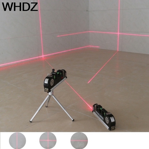 Level Laser with Tripod 4 in 1 Horizontal Vertical Laser Ruler Adjusted Multifunction Measure Line laser Tape ► Photo 1/6