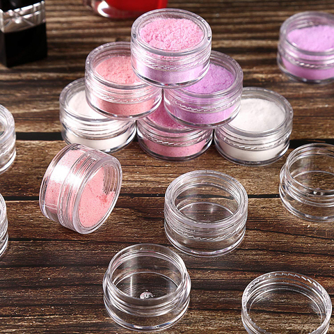 10Pcs 5g Empty Jars Makeup Cosmetic Refillable Bottles Container Small Round Powder Bottle Little Cream Series Perfume Gel Pack ► Photo 1/6