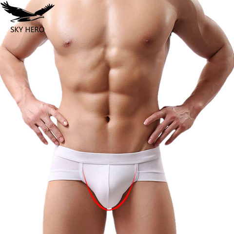 Mens Underwear Sexy Briefs Underpants for Man Calzoncillos Colors Male Panties Boy Slip Hombre Fashion Brand Modal Shorts ► Photo 1/6