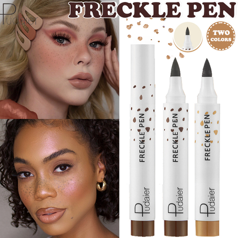 Natural Lifelike Freckle Pen Soft Brown Freckle Pen Makeup  Waterproof Dot Spot Pen Create the Most Effortless Sunkissed Look ► Photo 1/6