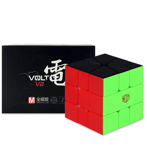 XMD volt square 1 V2 M Qiyi Mofangge Volt SQ-1 Magic Puzzle X-Man Square 1 Learning Educational Kids Toys for Children Game ► Photo 1/6