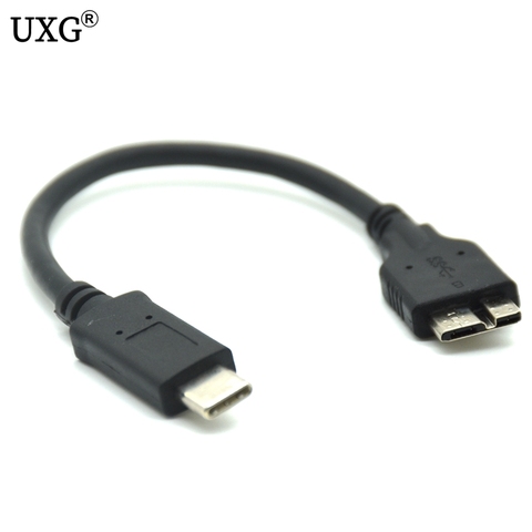 15cm 1M USB3.1 Type-C to USB 3.0 Micro B 10Pin Short Cable 5Gbps Data Connector For Hard Drive Smartphone PC OTG C Type PHONE ► Photo 1/4