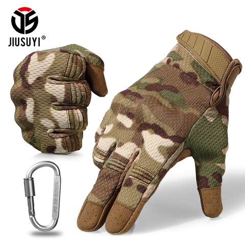 Tactical Touchscreen Full Finger Gloves Military Paintball Shooting Airsoft Lightweight Breathable Protection Hard Knuckle Gear ► Photo 1/6