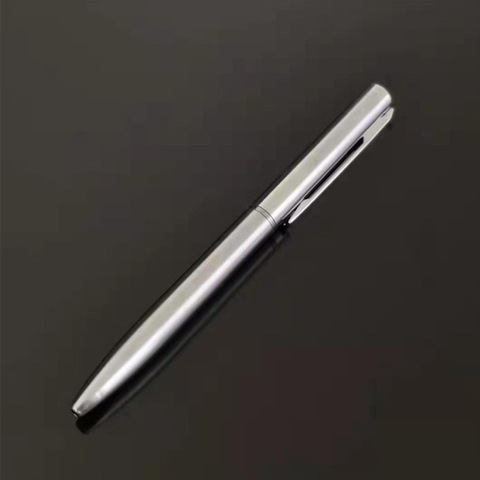 1Pcs Mini Metal Durable Ballpoint Pen Rotating Pocket-size Pen Portable BallPoint Pen Small Oil Pen Exquisite Writing Tool ► Photo 1/6