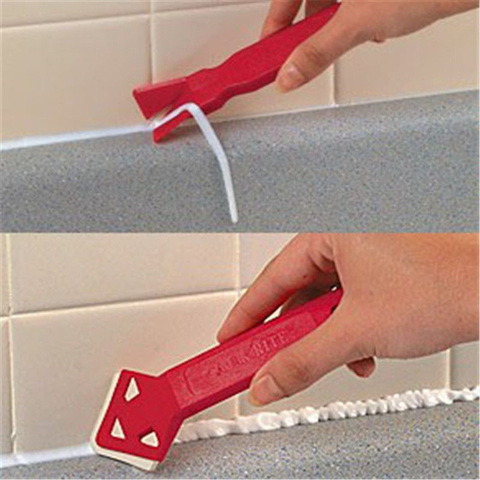 2pcs Silicone Glass Sealant Remover Tool Kit Set Scraper Caulking Mould Removal Useful Tool For Home Spatula Glue Shovel ► Photo 1/6