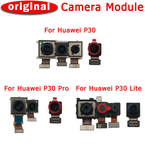 Original Front Rear Back Camera For Huawei P30 Lite Pro P30Lite P30Pro Main Facing Camera Module Flex Replacement Spare Parts ► Photo 1/4
