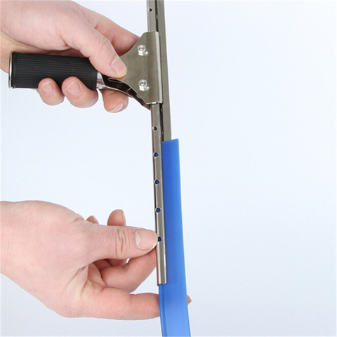 White Black Blue 3 Colors Rubber Wiper Glass Tools Glass Scraper Water Rubber Article 106 Cm Long Squeegee HouseHold Tools ► Photo 1/6