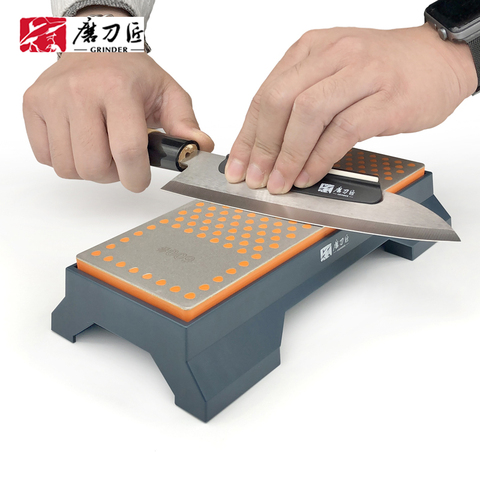 TAIDEA Big Size Diamond Grindstone 600/1000Grit Double-side Sharpening stone Professional Knife Sharpening System Wetstone ► Photo 1/6