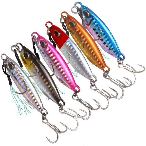 Metal Sequins Fishing Lure 16g/32g 50mm/65mm Crankbait Jig Shads Spoon Artificial Baits Wobbler Rotating Bait Sea Lures Pesca ► Photo 1/6