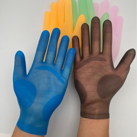 Reusable Safe Silicone Gloves for Epoxy Resin Casting Jewelry Making Mitten ► Photo 1/6