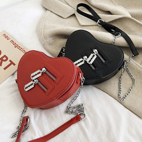 Fashion Love Heart Shape Shoulder Bag