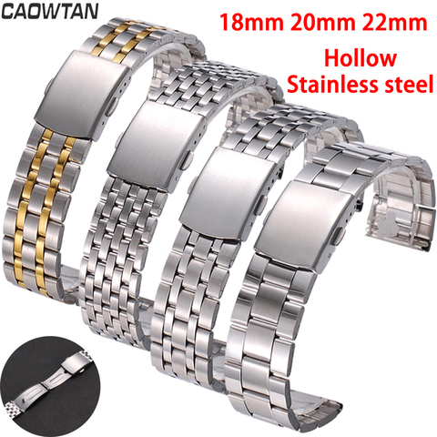 18mm 22mm 20mm Stainless Steel For SAMSUNG Galaxy Watch 42 46mm Band galaxy watch 3 For Amazfit Bip GTR strapsBracelet Replaceme ► Photo 1/6