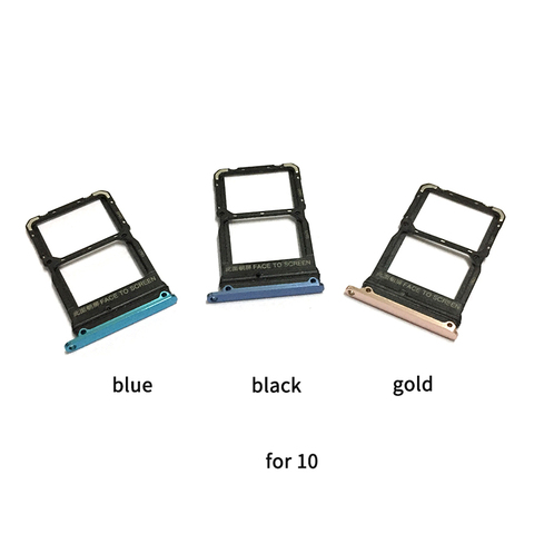 Sim Tray Holder For Xiaomi Mi10 Mi 10 / 10 Pro SIM Card Tray Slot Holder Adapter Socket Repair Parts ► Photo 1/2