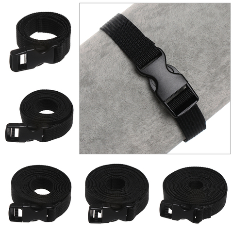 Black Durable Nylon 0.5~3M Travel Tied Cargo Tie Down Luggage Lash Belt Strap With Cam Buckle Travel Kits Outdoor Camping Tool ► Photo 1/6
