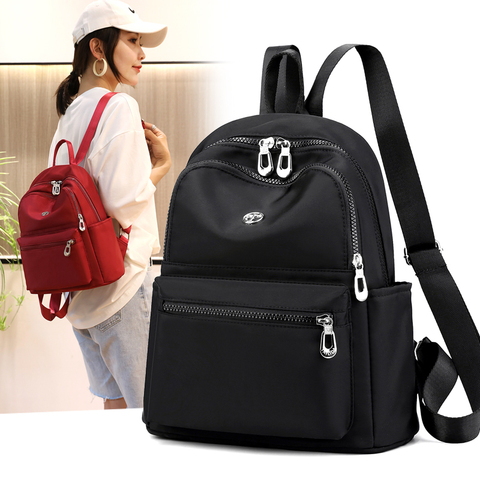 Vento Marea Travel Women Backpack Casual Waterproof Youth Lady Bag Female Large Capacity Women's Shoulder Bags 2022 Red Rucksack ► Photo 1/1