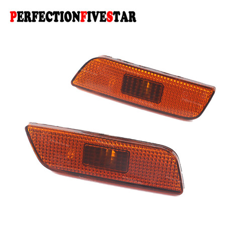 NEW Front Left + Right Marker Turn Signal Indicator Lamp Light Lens Housing For Volvo S80 2002-2006 30744360 30744361 ► Photo 1/1