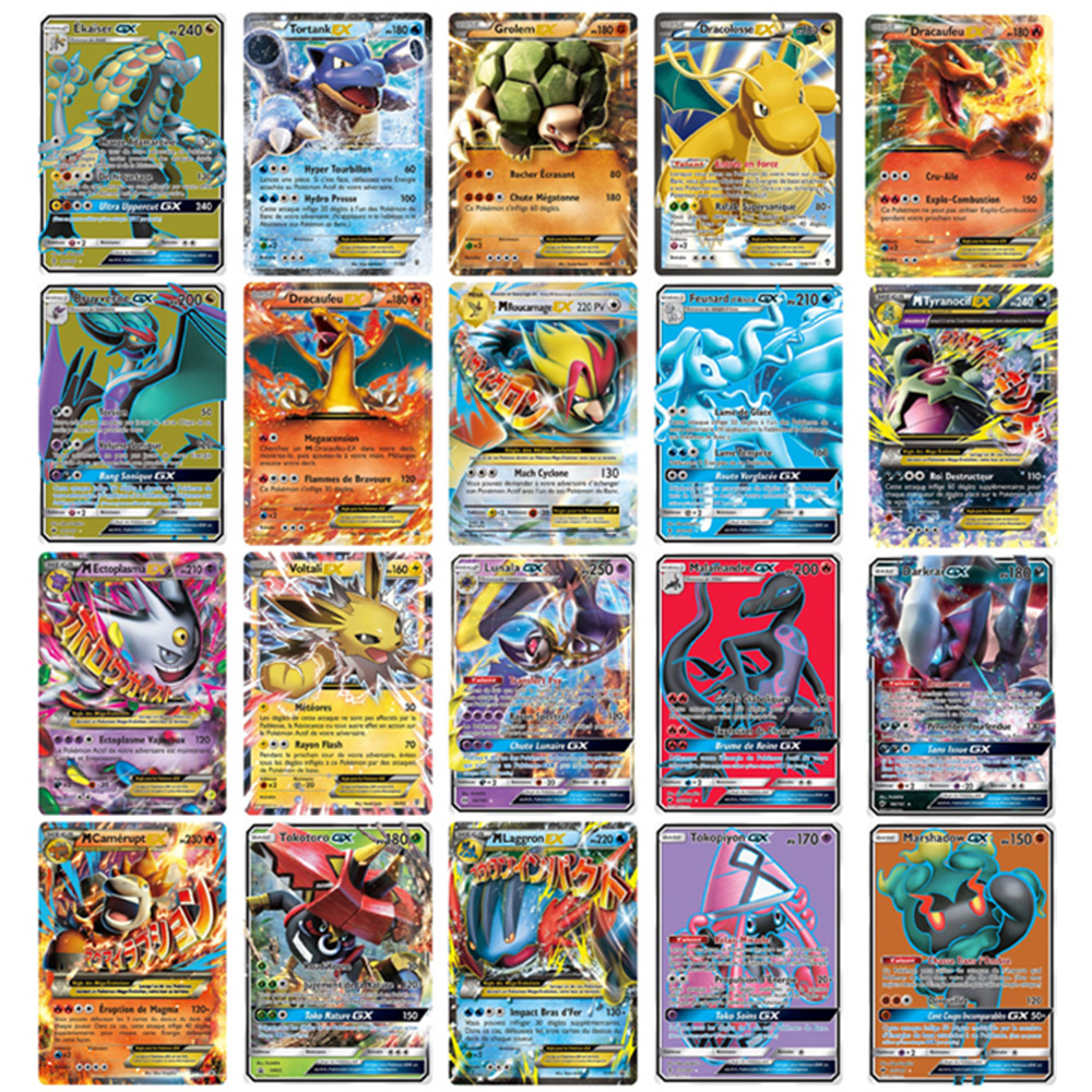 TOMY 200 PCS GX Pokemon TAG TEAM Card Lot Featuring 80tag team