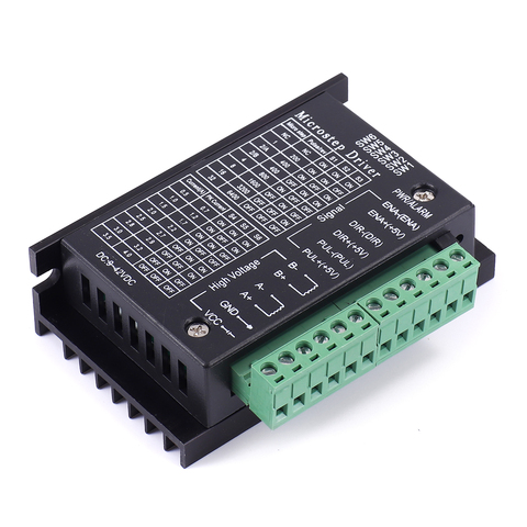 1Pc Stepper Motor Driver 42/57/86 TB6600 router machine 32 Segments Upgraded Version 4.0A 42VDC for CNC Router Engraving Machine ► Photo 1/5