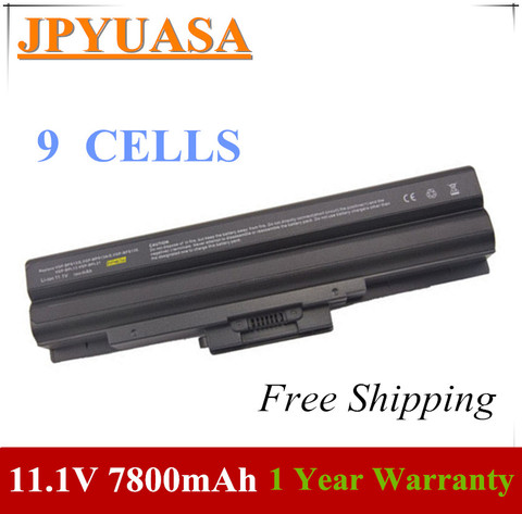 7XINbox 11.1V 7800mAh VGP-BPS13 VGP-BPS21 VGP-BPS21A Battery For Sony VGP-BPS21A BPS21B BPL21 VGP-BPS13/B BPS13/B VGN-CS27 SVE11 ► Photo 1/5