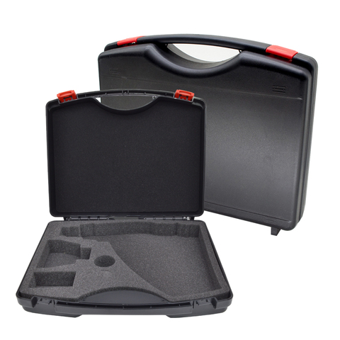 PP plastic suitcase portable hardware tool box case with foam for heat gun hair dryer hot air guns multifunction ► Photo 1/6