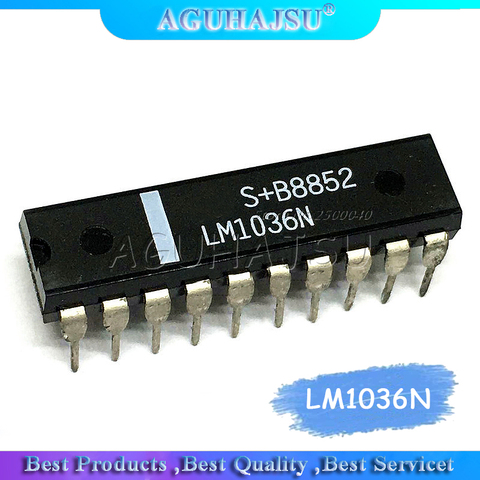 1pcs  LM1036N LM1036 DIP-20 Dual channel DC control volume balance circuit chip ► Photo 1/1