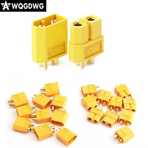 Hot 100 pair High Quality XT60 XT-60 XT30 XT90 T Plug Male Female Bullet Connectors Plugs For RC Lipo Battery Wholesale Dropship ► Photo 1/6