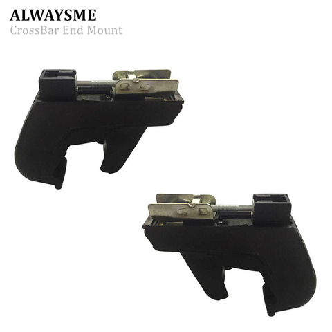 ALWAYSME 1PCS Universal Car Cross Bar Paw End Install Mount Bracket Clamp Or Lock Key ► Photo 1/6