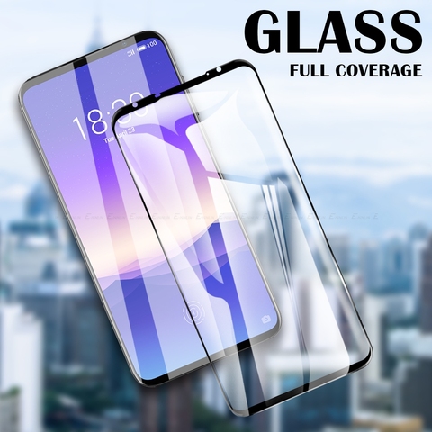 For Meizu 17 16th 16Xs 16s Pro 16T 16 X 15 Plus Lite Tempered Glass Screen Protector Full Cover Protective Glass Film ► Photo 1/6