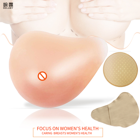 Silicone Breast Form Supports Artificial Spiral Silicone Chest Fake False Breast Prosthesis 150g-500g Super Soft Sponge Pad D30 ► Photo 1/6