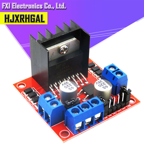 1pcs New Dual H Bridge DC Stepper Motor Drive Controller Board Module L298N MOTOR DRIVER new ► Photo 1/2