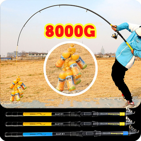 JOSBY Telescopic Spinging Fishing Rod FRP Accessories 2.1M 2.4M 2.7M 3.0M 3.6M Sea Tools ► Photo 1/6