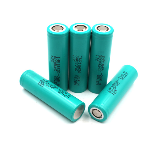 3.6v Li-ion 2000mAh 20R 3 pieces 2.0Ah 18650 power tool battery cells discharge current 20A 10C Lithium batteries Sam sung 20R ► Photo 1/6