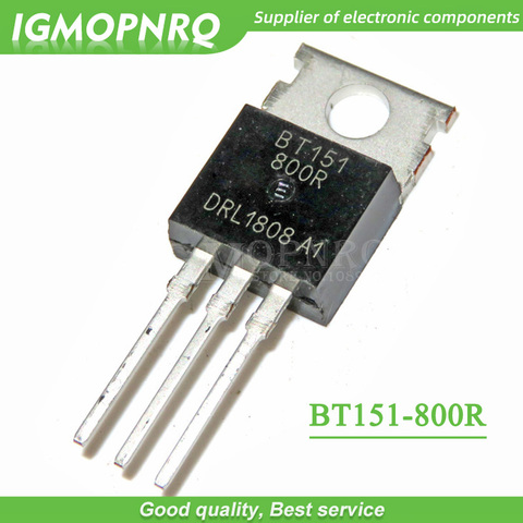 10PCS BT151-800R BT151-800  controlled rectifie BT151 7.5A/800V TO-220 New Original Free Shipping ► Photo 1/1