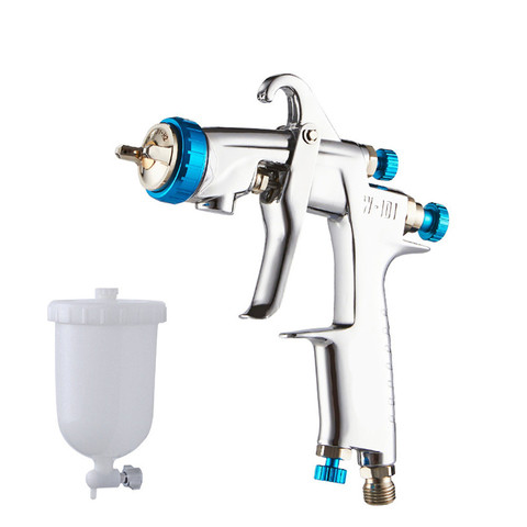 W-101 Spray Gun w101 HVLP Manual Paint Gun Gravity Type 0.8/1.0/1.3/1.5/1.8mm 134G 400ml Car Coating Painting ► Photo 1/6