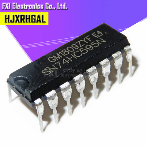 10PCS SN74HC595N SN74HC595 DIP16 DIP 74HC595N 74HC595 New original ► Photo 1/2