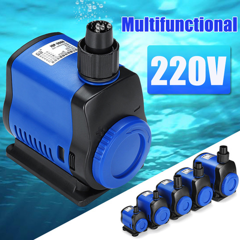 Ultra Silent Submersible Aquarium Water Pump for Fish Tank Fountain Garden Pond Rockery Adjustable Water Filter Pump 500-3500L/h ► Photo 1/6