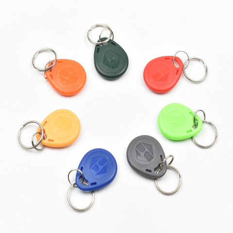 10pcs/Lot RFID 13.56 Mhz NFC Tag Token Key Ring IC Tags For Part NFC Phone and Tablet ► Photo 1/6