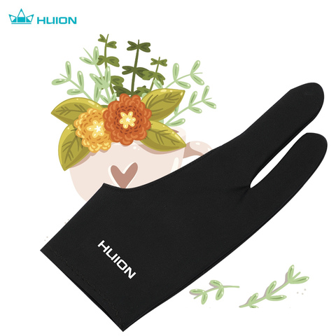 Huion GL200 Two-Finger Free Size Drawing Glove Artist Tablet Painting Glove for Huion/Wacom/BOSTO/UGEE Graphics Drawing Tablets ► Photo 1/6
